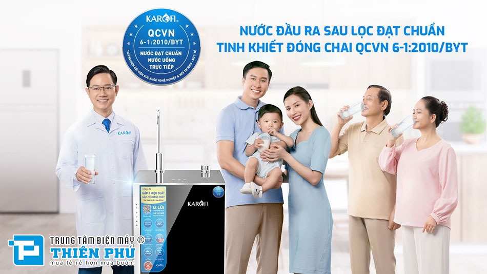 Máy Lọc Nước Karofi RO 12 Lõi KAQ-L22