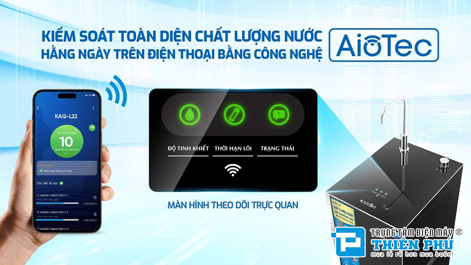 Máy Lọc Nước Karofi RO 12 Lõi KAQ-L22