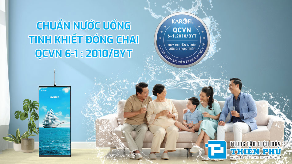 Máy Lọc Nước Karofi 10 Lõi Livotec 506