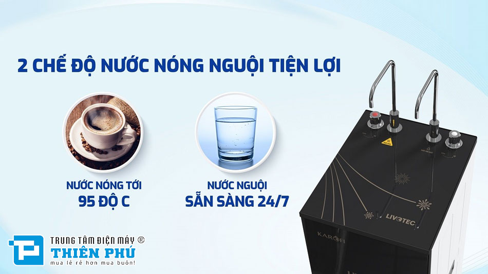 Máy Lọc Nước Karofi 10 Lõi Livotec 615