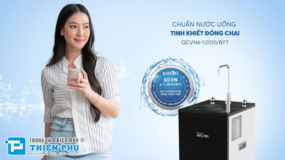 Máy Lọc Nước Karofi 10 Lõi Livotec 626