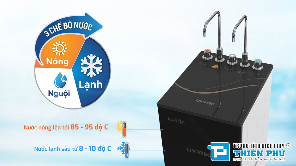 Máy Lọc Nước Karofi 10 Lõi Livotec 628