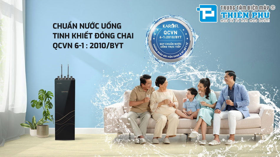 Máy Lọc Nước Karofi 10 Lõi Livotec 628