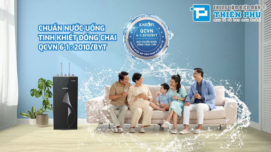 Máy Lọc Nước Karofi 10 Lõi Livotec 629