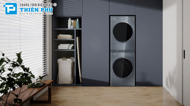 Ưu điểm đáng chú ý của tháp giặt sấy Panasonic inverter VENUS-COMBO2