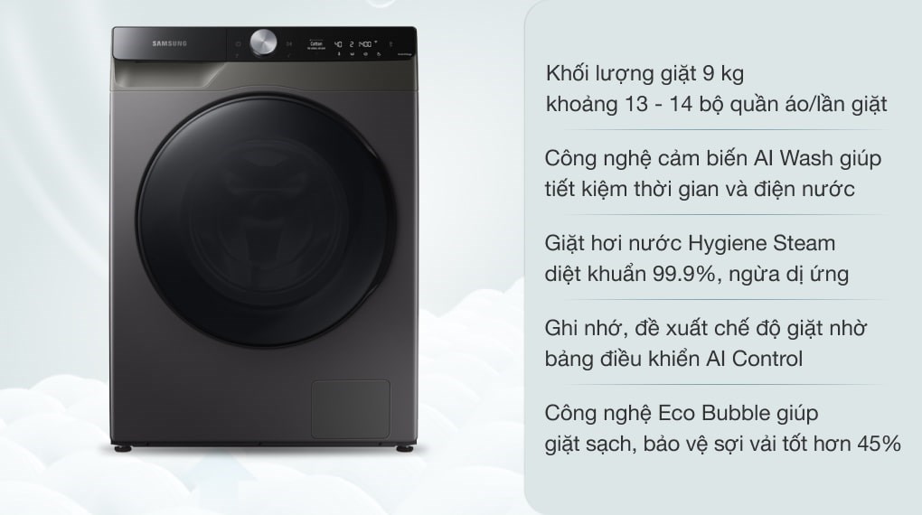 Loạt máy giặt samsung inverter bền bỉ, tiết kiệm đang mua nhất 2025
