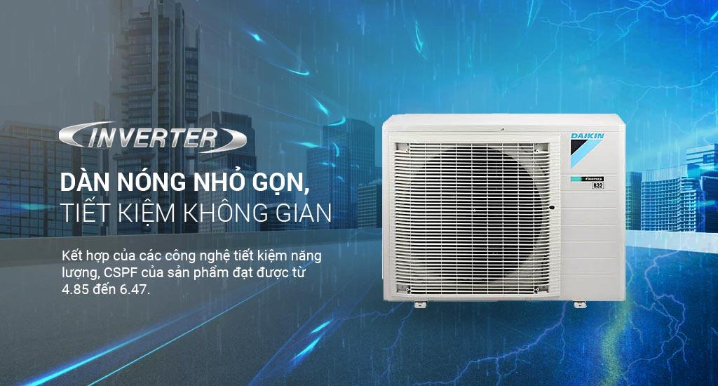 Đánh giá từ A- Z cho điều hòa cây Daikin inverter FVA125AMVM/RZF125CVM 