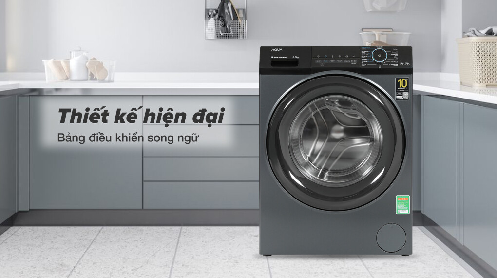 Máy giặt Aqua inverter AQD-A852J.BK lựa chọn thông minh cho mọi gia đình hiện đại