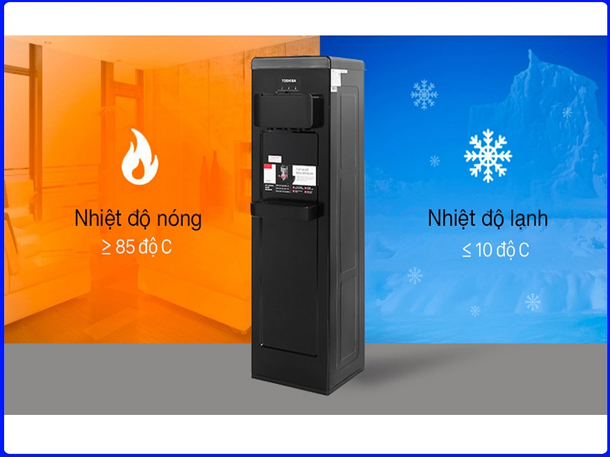 Cây nước nóng lạnh Toshiba 3 vòi RWF-W1917TV(K1) đẳng cấp thiết kế, đột phá công nghệ