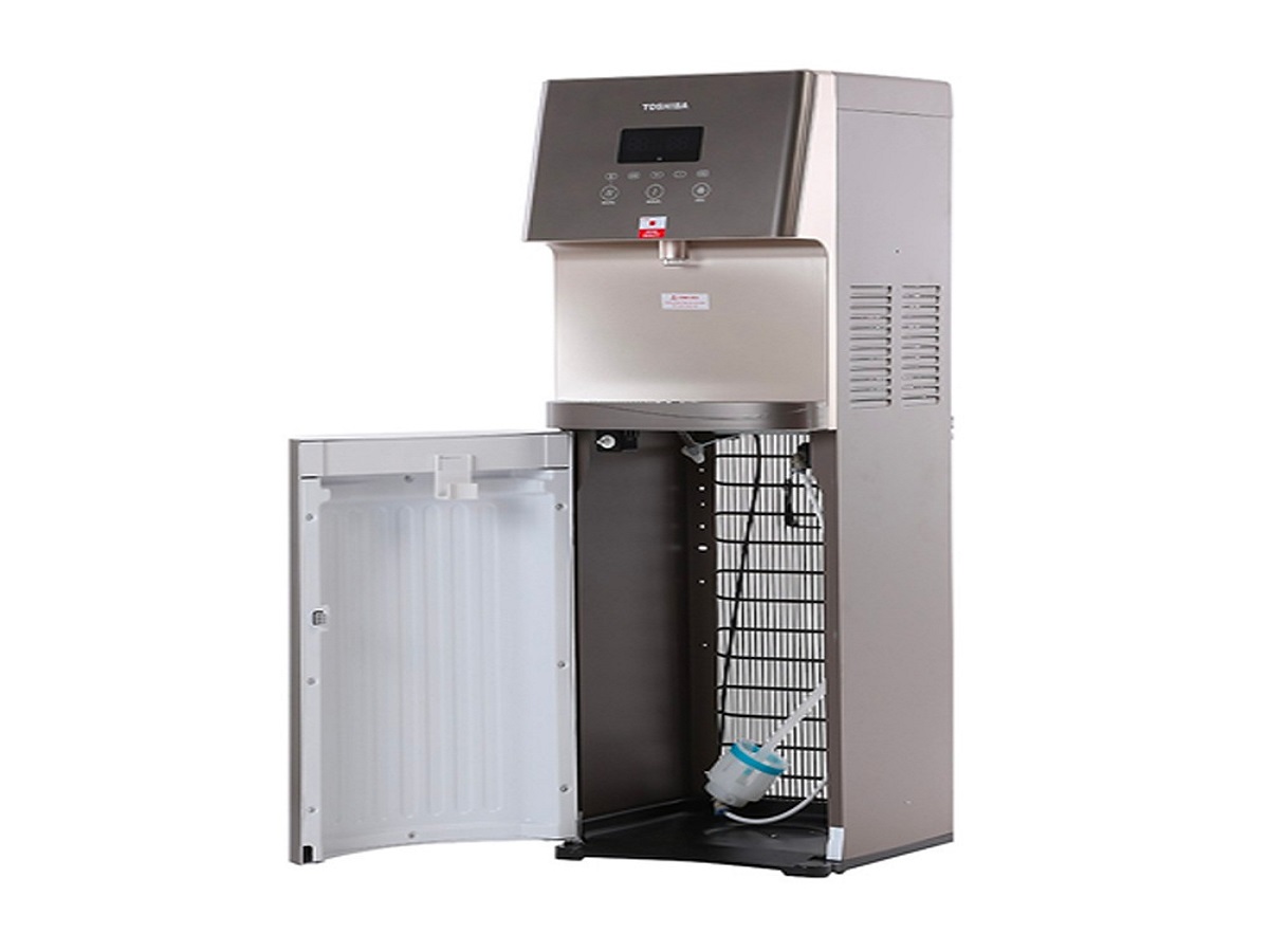 Đánh giá chi tiết cây nước nóng lạnh hút bình Toshiba RWF-W1830UVBV (T) thiết kế tinh tế, tiện ích vượt trội