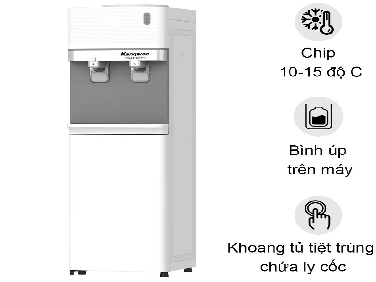 Tìm hiểu cây nước nóng lạnh Kangaroo 2 vòi KG35A2 sự lựa chọn hoàn hảo cho nước uống nóng lạnh ngay tại nhà