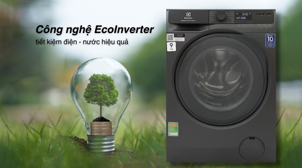 Giá rẻ, tiện nghi, bền lâu với máy giặt electrolux 9Kg EWF9023P5SC