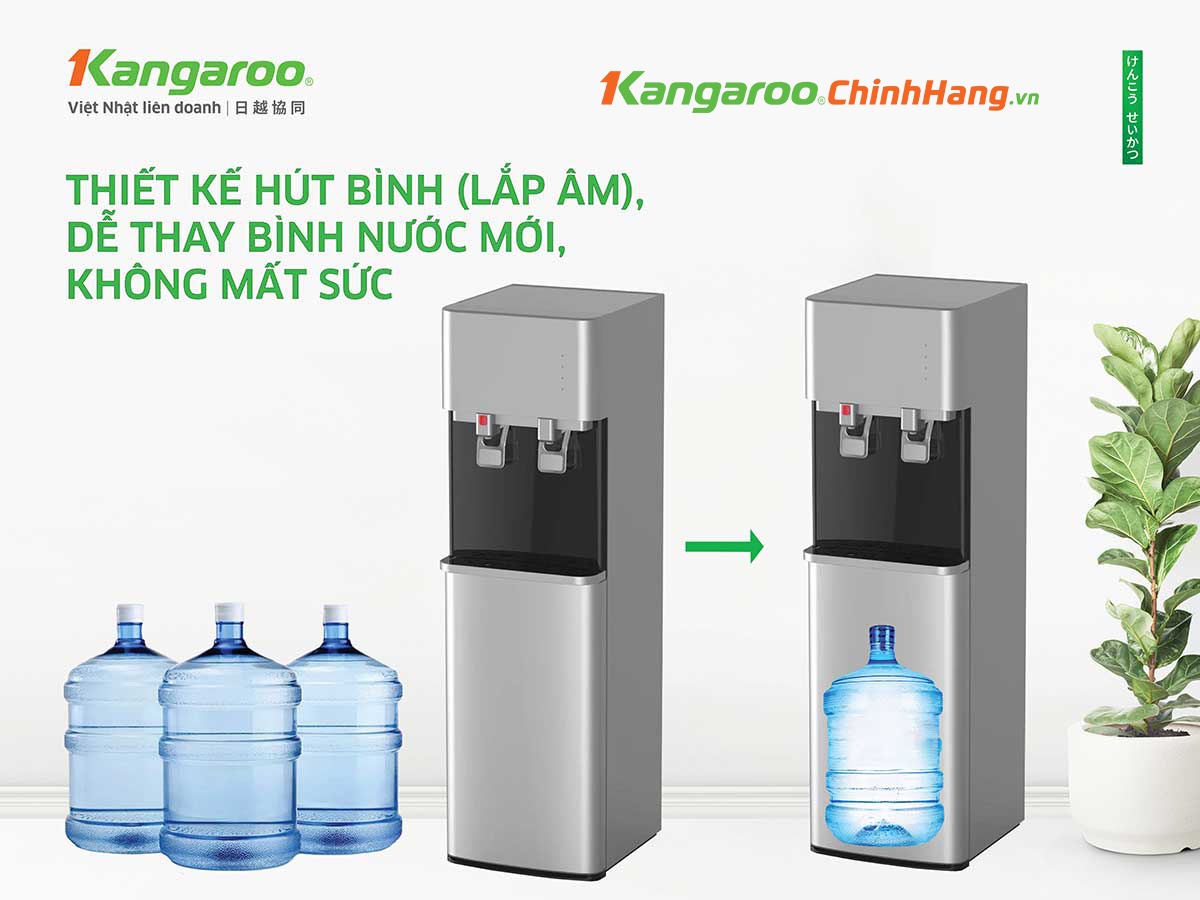 Cây nước nóng lạnh Kangaroo 2 vòi KG57A3 đỉnh cao công nghệ, ấn tượng từ mọi góc nhìn