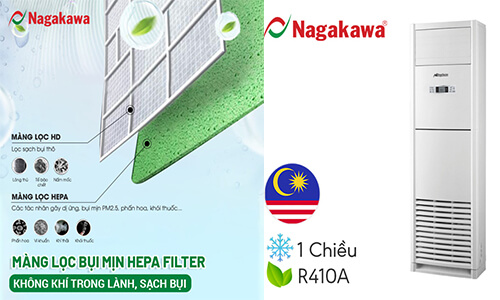 Tư vấn chọn điều hòa cây Nagakawa 28000btu 1 chiều NP-C28R1K58 phù hợp cho không gian nào?