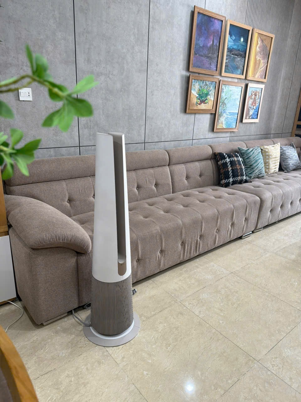 Review về máy lọc không khí LG PuriCare AeroTower FS15GPBK0 có đặc điểm gì, có nên mua?