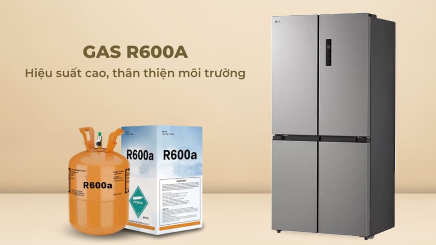 Tủ lạnh LG LFB47SVM, lý tưởng cho gia đình dưới 5 thành viên