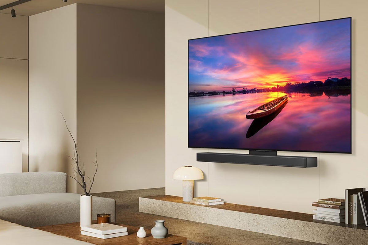 Hòa mình vào hình ảnh chân thực và âm thanh sống động cùng smart tivi Samsung 65 inch QA65Q8FAAKXXV