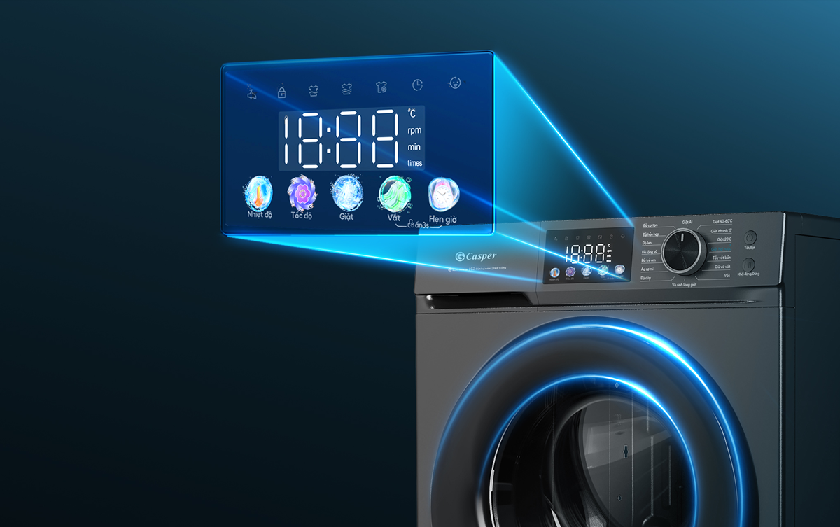 Ưu nhược điểm khi mua Máy Giặt Casper Inverter 10,5Kg WF-D105VGR1