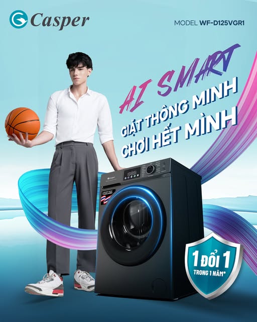 Máy Giặt Casper WF-D125VGR1 và Sharp ES-TM125CN-BK: Nên Mua Loại Nào?
