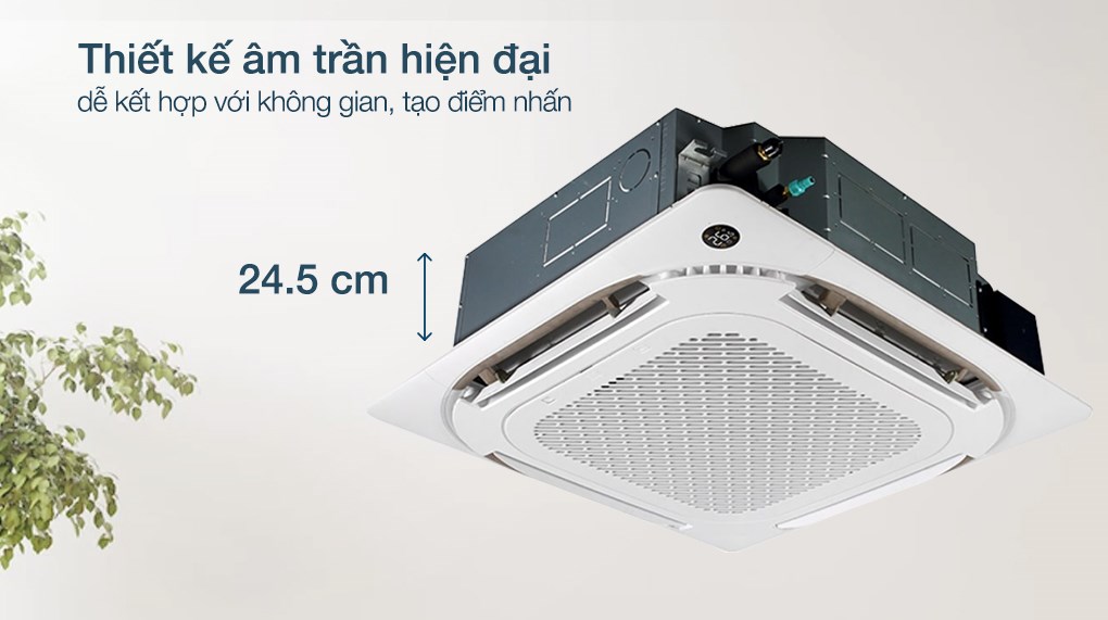 Đầu tư hiệu quả cho không gian lớn với điều hòa âm trần Midea 24000Btu MCD1-28CRN8
