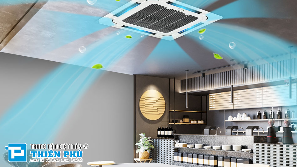 Giải pháp làm mát cho không gian vừa và nhỏ với điều hòa âm trần Daikin 18000btu PCFC50AV1V 