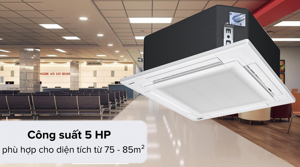 Tại sao nên chọn điều hòa âm trần Panasonic 43000btu S-3448PU3HB/U-43PZ3H5 cho phòng diện tích lớn