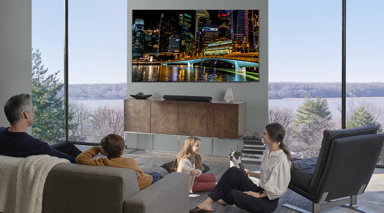 Trải nghiệm không giới hạn với smart tivi samsung QLED QA75Q8F5AKXXV