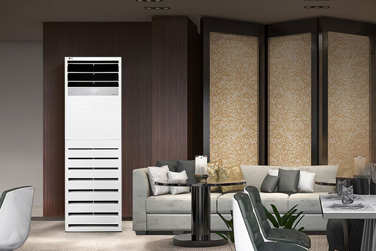 Tận hưởng không gian mát lạnh, sang trọng với điều hòa cây LG inverter ZPNQ30GR5EO/ZUAC1