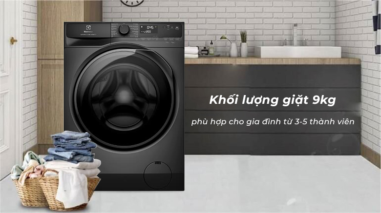 Cặp đôi máy giặt electrolux 9Kg EWF9023P5WC và EWF9023P5SC - Giặt giũ mạnh mẽ, tiết kiệm tối ưu  