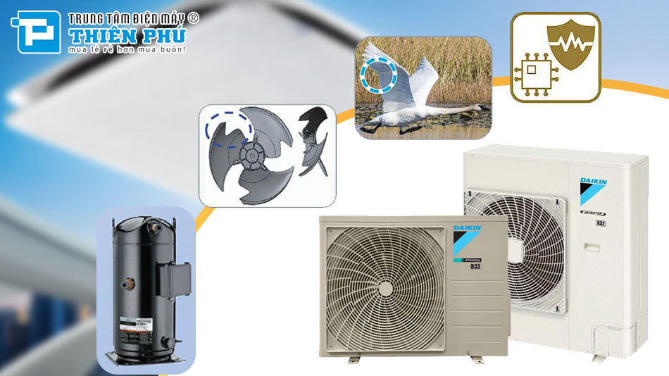 Làm mát không gian lớn với công nghệ Streamer trên điều hòa Daikin inverter FCFG140AV1V/RZFC140AY19