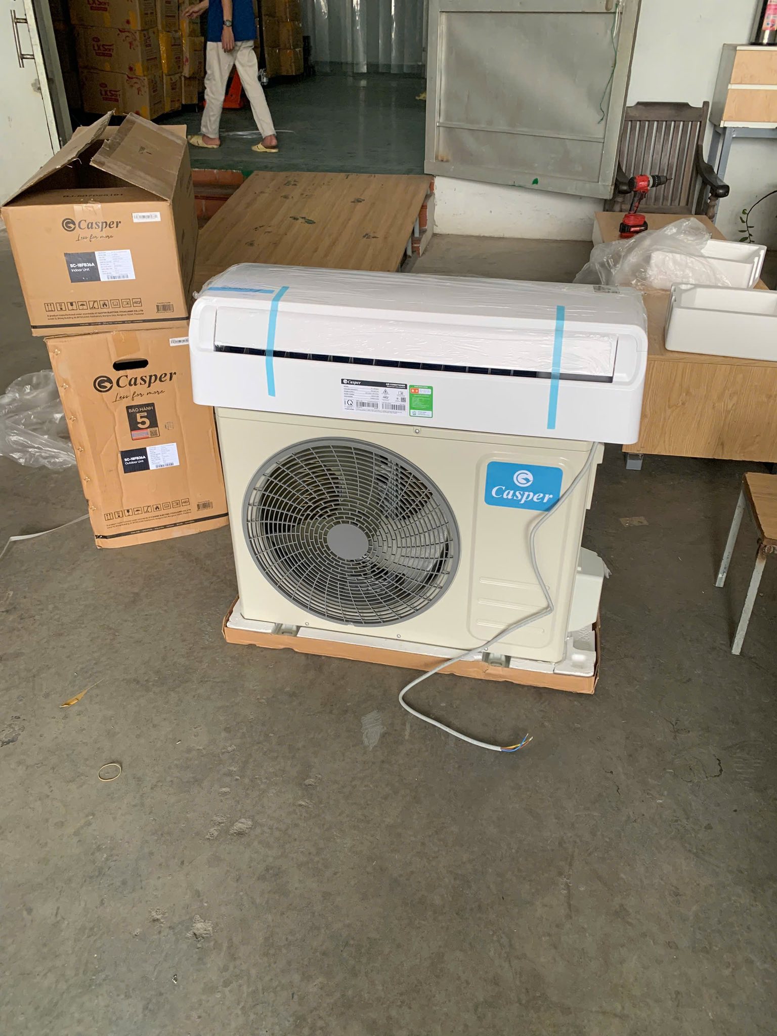 Điều hòa Casper 12000btu SC-12FB36A giá chỉ 5 triệu mát cực sâu mà không hề tốn điện