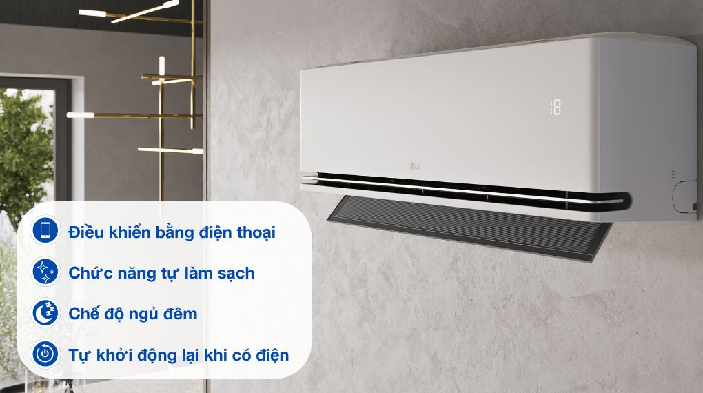 Khám phá công nghệ tuyệt vời trên điều hòa LG IPC09M1