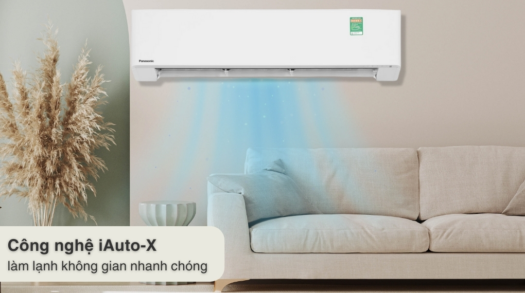 Điều hòa Panasonic 18000btu CS-XU18BKH-8, không gian mát lạnh dễ chịu mà còn trong lành