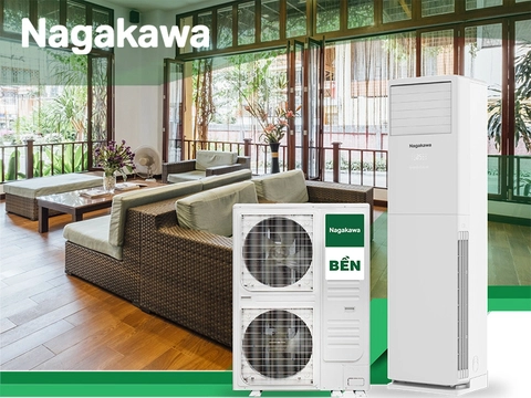 Mát lạnh tức thì với điều hòa cây Nagakawa 28000btu NP-C28R1K58