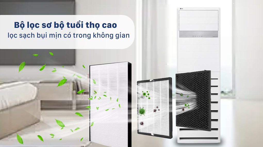 Review điều hòa cây LG 48000btu ZPNQ48GT3AO/ZUAD1 - Có đáng đầu tư không?