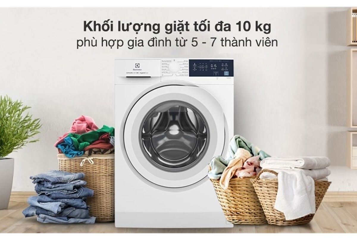 Bật mí 6 lý do máy giặt electrolux 10Kg EWF1024D3WC bán chạy cho năm 2025