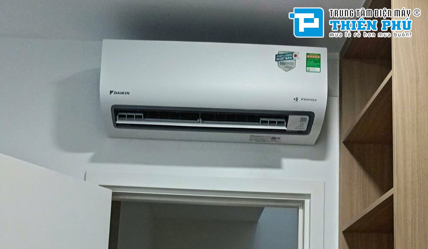 Đánh giá hiệu quả làm mát và tiết kiệm điện năng trên điều hòa Daikin 9000btu FTKF25ZVMV