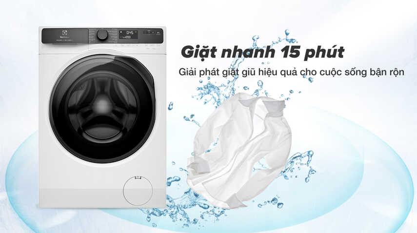 Máy giặt Electrolux inverter EWF1343R7WC có tốn điện không? Đối tượng nào sử dụng phù hợp?