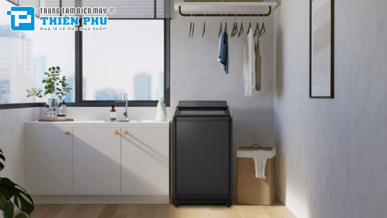 Máy giặt Panasonic inverter 11.5Kg NA-FD115X3BV giặt nhanh hơn, sạch sâu hơn, tiết kiệm điện vượt trội