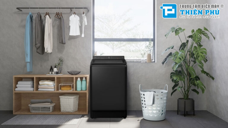 Máy giặt Panasonic inverter NA-FD145V3BV giặt sạch vượt trội, chăm vải tối ưu