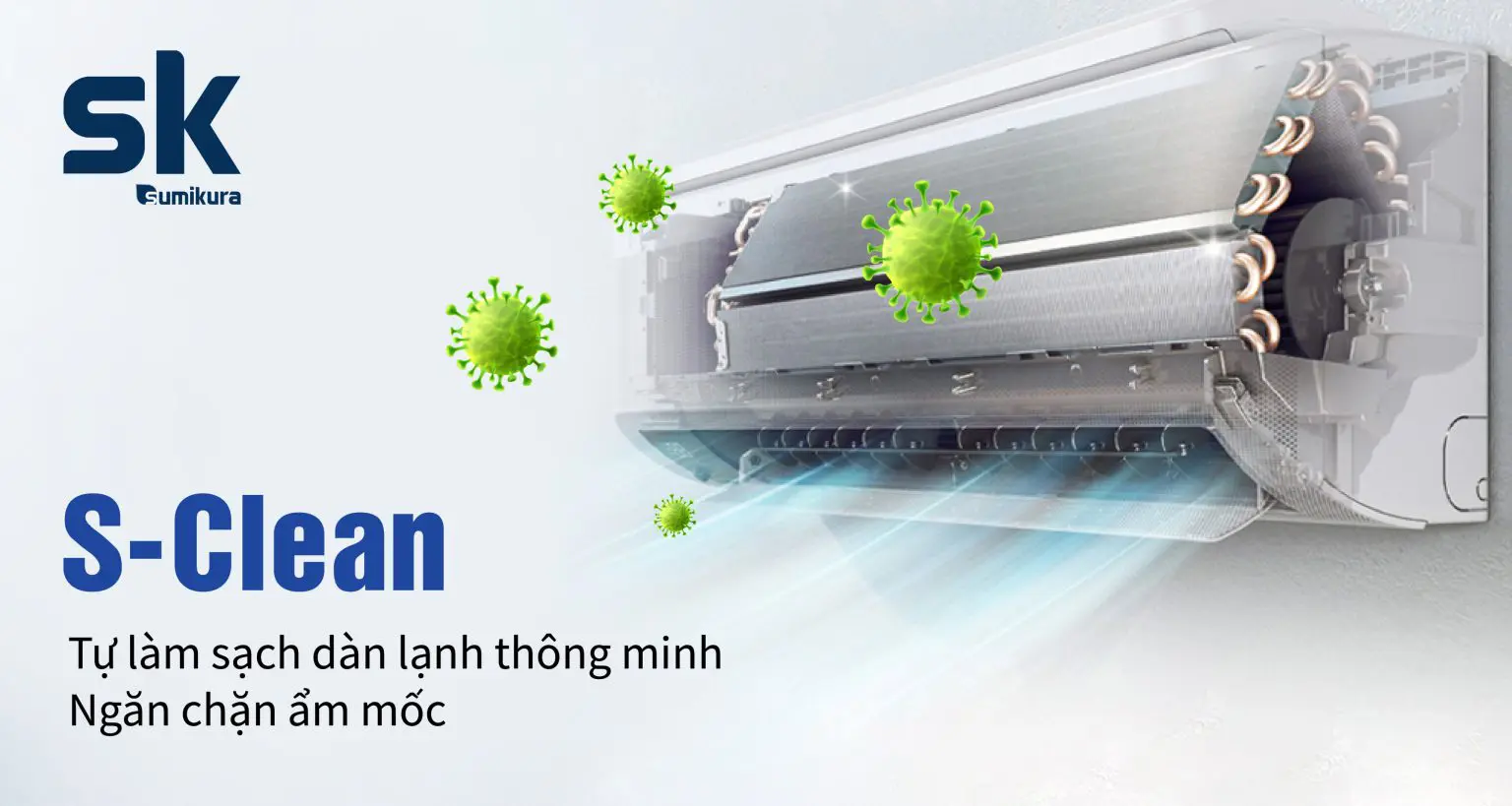 Khám phá những tính năng vượt trội trên điều hòa Sumikura 1 chiều APS/APO-180/MORANDI