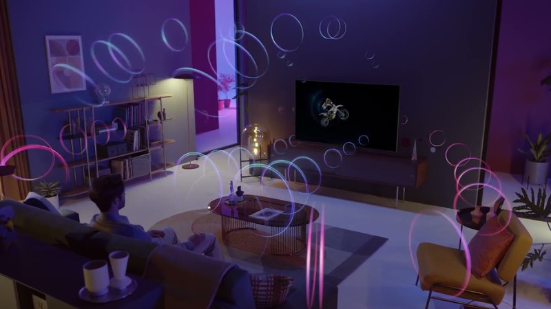 Hòa mình vào hình ảnh chân thực và âm thanh sống động cùng smart tivi Samsung 65 inch QA65Q8FAAKXXV