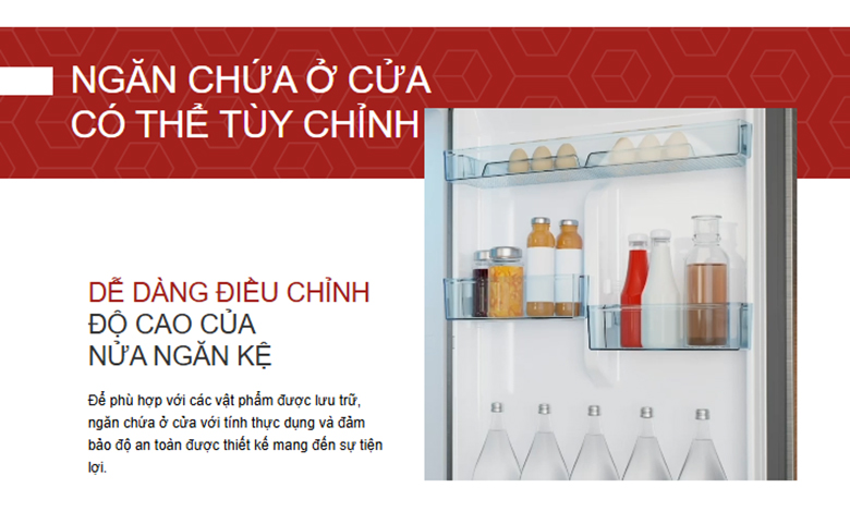 Tủ lạnh Hitachi HRBN6340DGBKVN nhiều tiện nghi và đáng để lựa chọn
