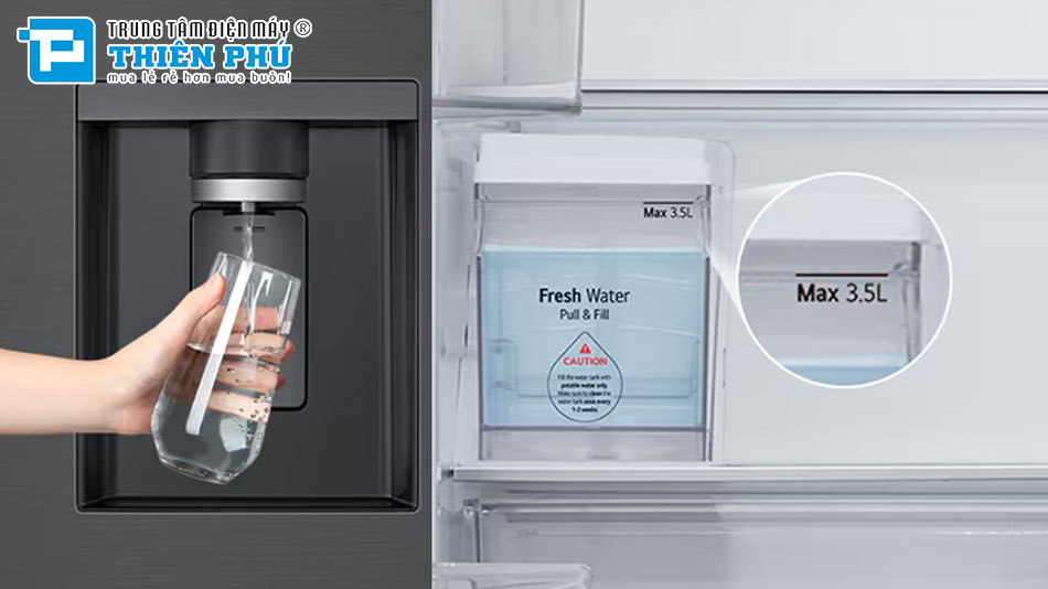 Tủ Lạnh LG Inverter Multi Door 571 Lít LFD58BLMA
