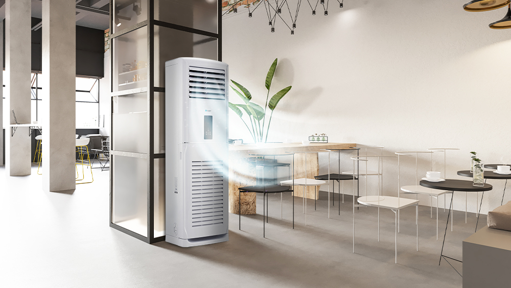 Tìm hiểu công nghệ làm lạnh nhanh đỉnh cao trên điều hòa cây Casper 28000btu FC-28TL22