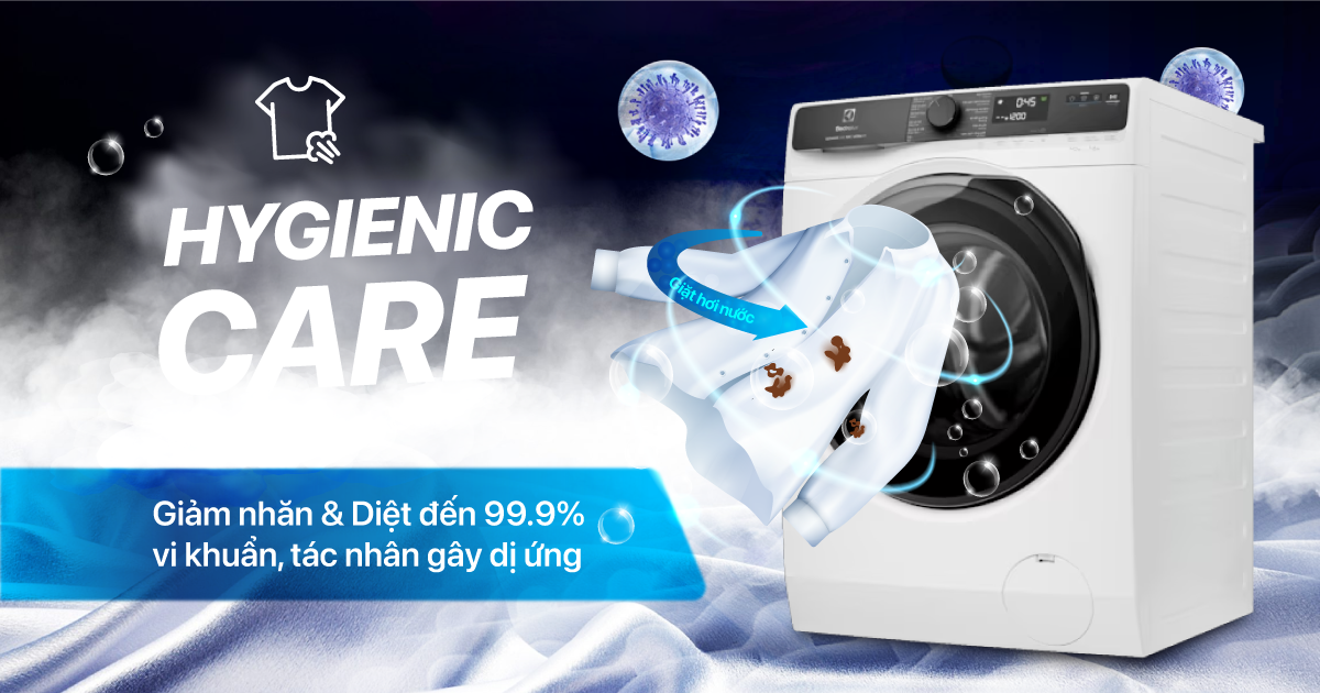 Top 5 lý do nên chọn máy giặt Electrolux cửa trước EWF1043R7WC cho gia đình bạn