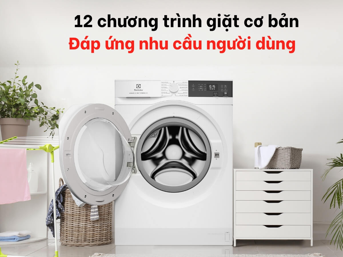 Máy giặt Electrolux 10Kg EWF1024D3WC - Đồng hành cùng gia đình bạn mỗi ngày 