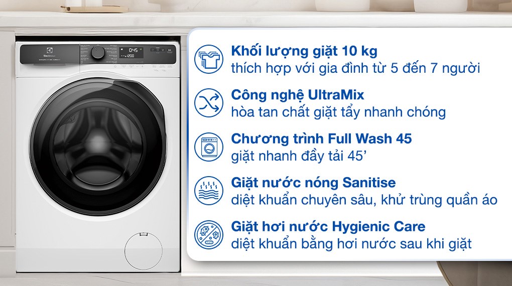 Top 5 máy giặt Electrolux giá rẻ đáng mua nhất: Sạch sâu, bền lâu, tiết kiệm điện nước