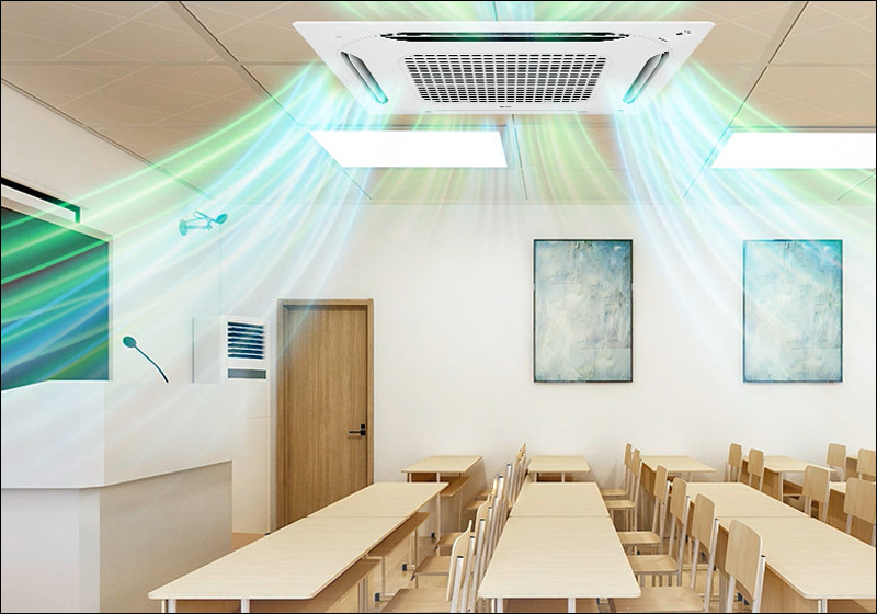 Tiết kiệm điện năng lên đến 70% với điều hòa âm trần LG ZTNQ30GNLE0/ZUAC1