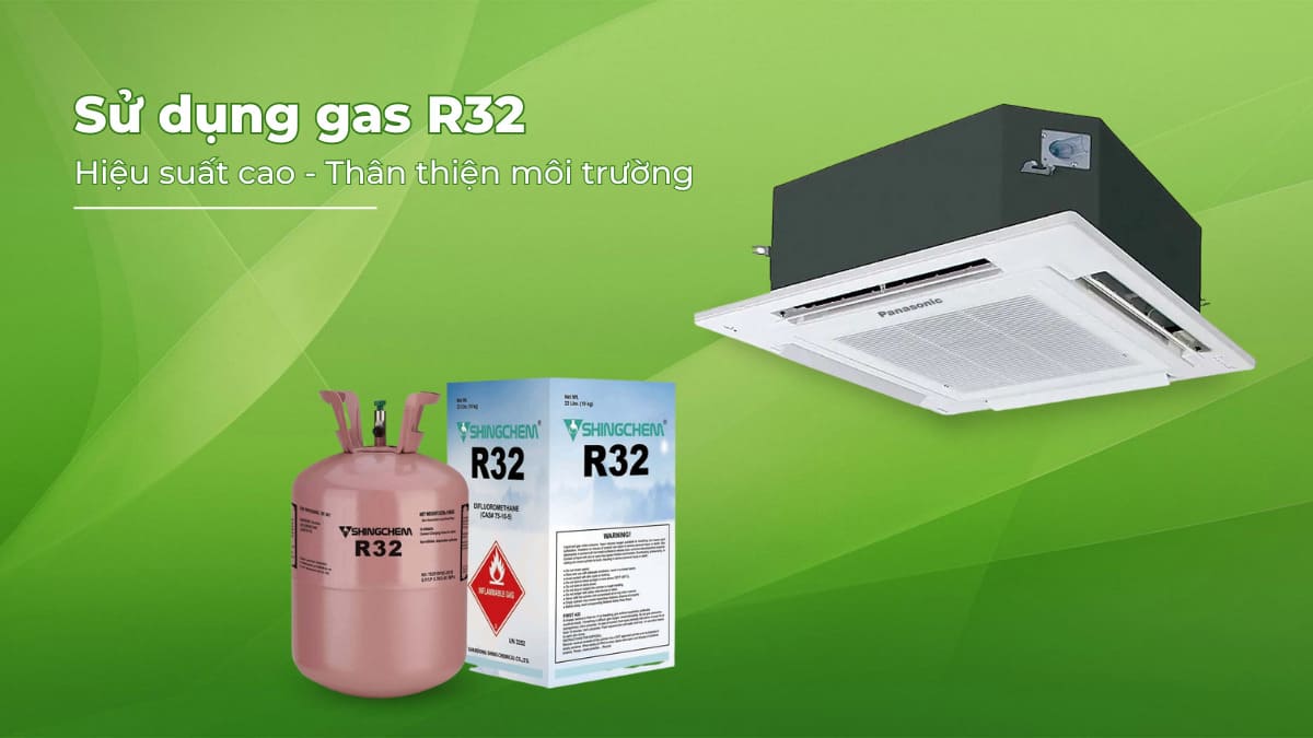 Tiết kiệm điện hiệu quả với điều hòa âm trần Panasonic inverter S-3448PU3HB/U-43PZ3H5